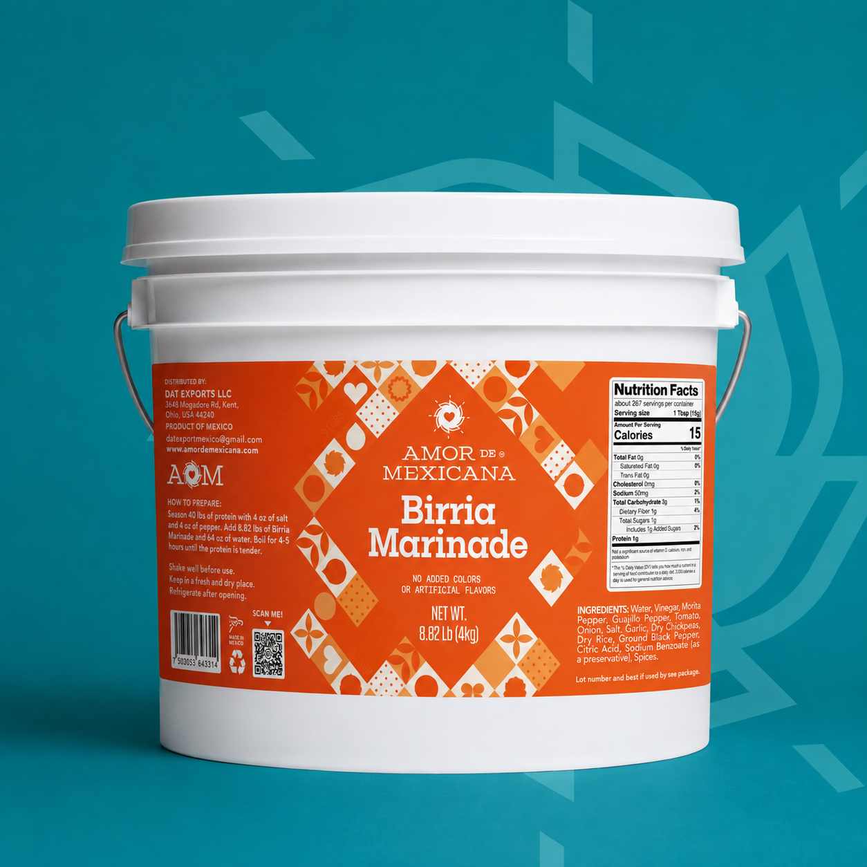 BIRRIA MARINADE BUCKET