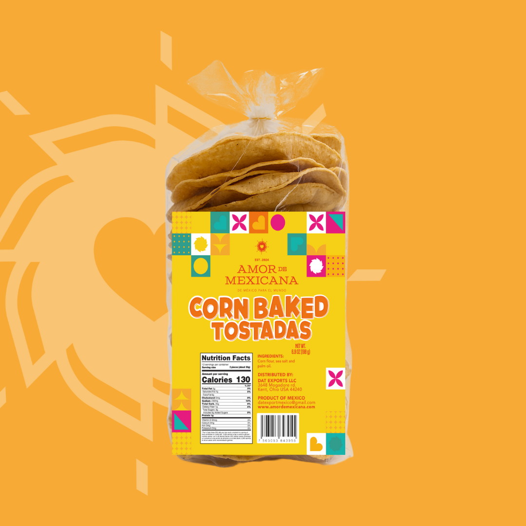 CORN BAKED TOSTADAS