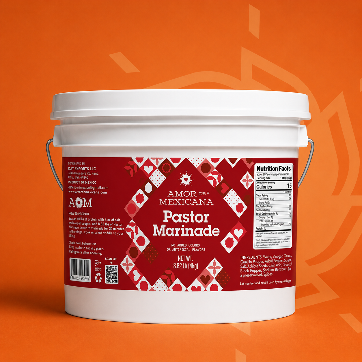 PASTOR MARINADE BUCKET